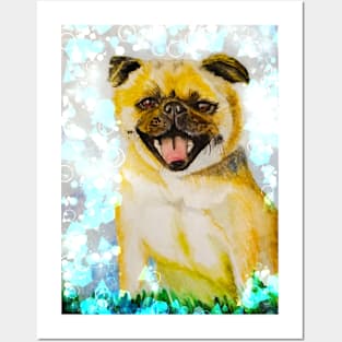 Pug Posters and Art